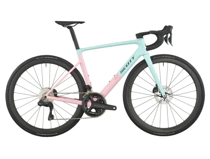 BICICLETA SCOTT ADDICT RC 10 - GELATO BLUE/GELATO PINK