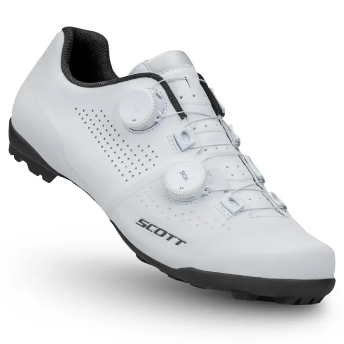SAPATOS SCOTT GRAVEL RC CARBON - WHITE/BLACK