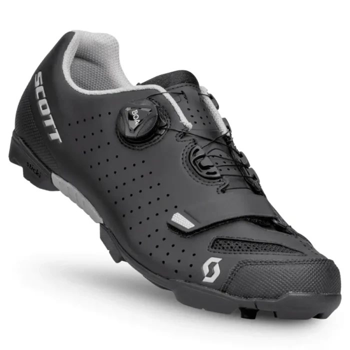 SAPATOS SCOTT MTB COMP BOA - MATT BLACK/SILVER