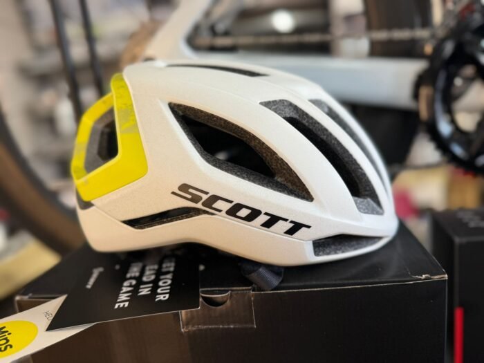 CAPACETE SCOTT CENTRIC PLUS - RADIUM YELLOW RC